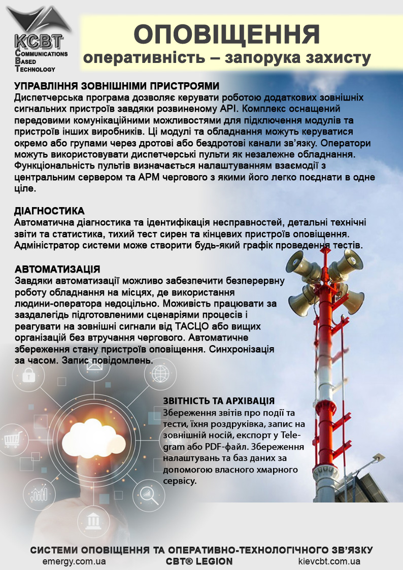 оповіщення про повітряну тривогу